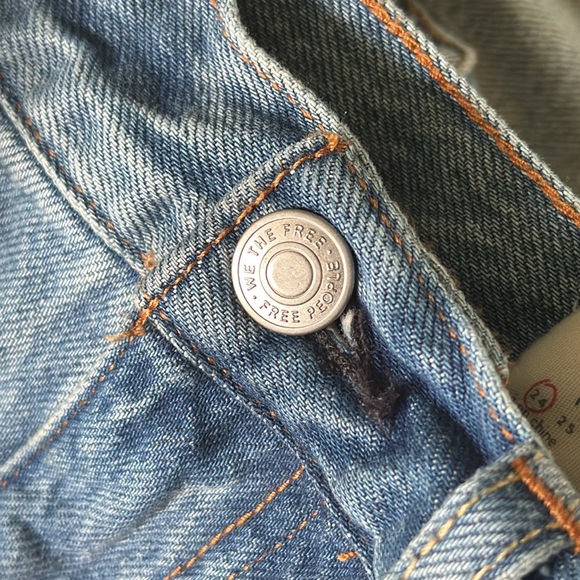 WE THE FREE BEAUTIFUL JEAN SKIRT, SIZE 24 - Picture 5 of 11